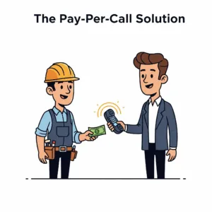 the pay per call model is the only true valid way to get high quality exclusive leads